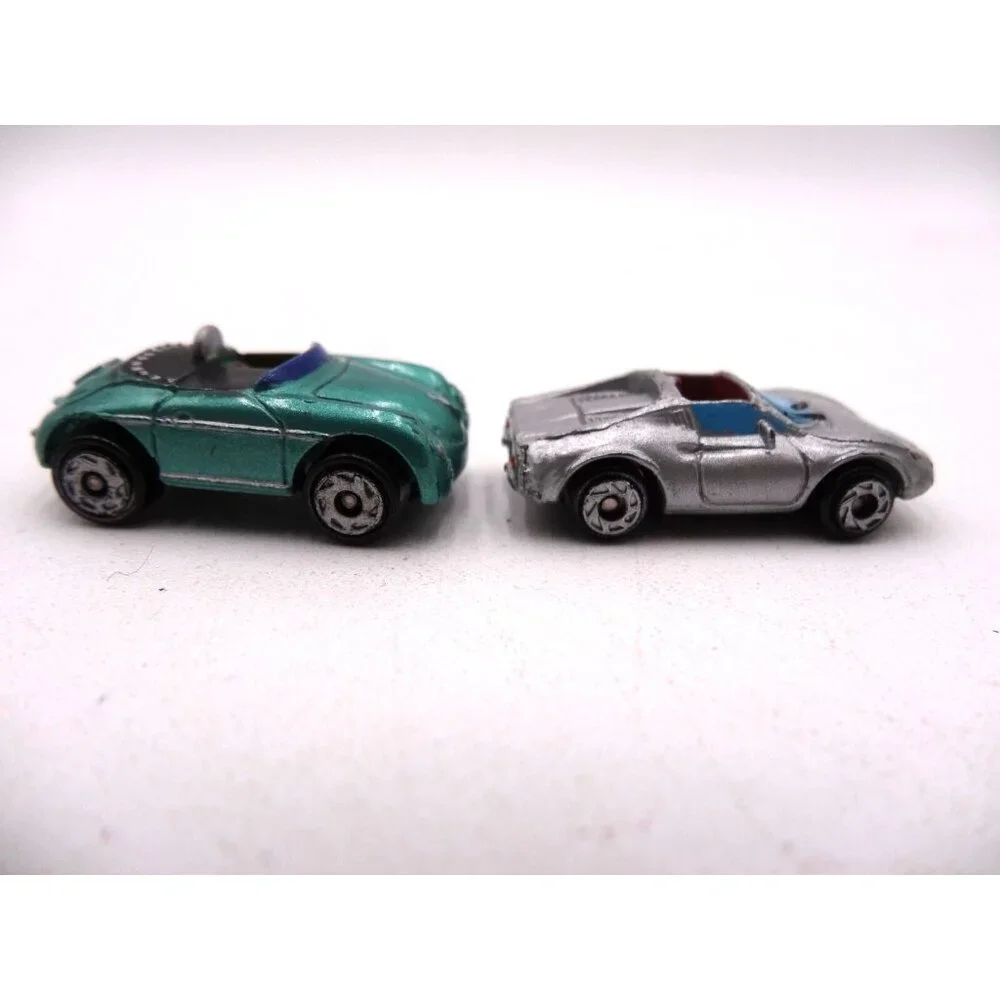 Micro Machines Ultrasmall Insiders Mini BLUE GREEN PORSCHE 356 Galoob Porsche 35